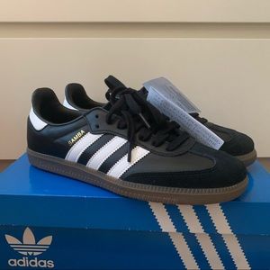 NWT Adidas Samba OG with gum soles